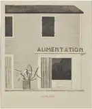 David Hockney, FRENCH SHOP (TOKYO 112, S.A.C. 122), 1971, Etching and aquatint, 486/500
