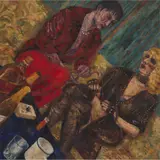 Calum Fraser, SCHUTZENGELN, 1989, oil on canvas