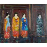 John Houston, GEISHAS WAITING, KYOTO