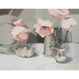 Ethel Walker, PALE POPPIES, gouache and watercolour