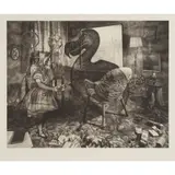 Calum Colvin, A CAUCUS RACE, Etching and polymer gravure, 41/50