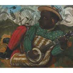 John Byrne, AMERICAN BOY, oil on board