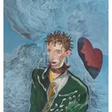 John Byrne, COUNTRY MUSIC (TILDA), mixed media on paper