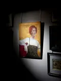 John Kirby, STRAPPY DRESS, 1981, oil on canvas