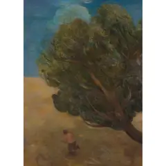 Joe Fan, ON A GOOD DAY YOU CAN SWIM FOREVER, 1996, oil on canvas