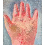 Gwen Hardie, OPEN HAND, 1986, oil on canvas
