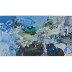 Gail Harvey, BIG SEA, oil on canvas