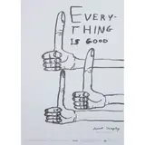 David Shrigley, EVERYTHING IS GOOD (DON'T PANIC) POSTER