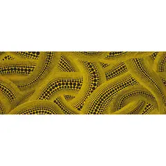 Yayoi Kusama, YELLOW TREE, Screenprint on fabric