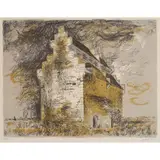 John Piper, WILLINGTON DOVECOTE, BEDFORDSHIRE, 1978, Lithograph, 4/120