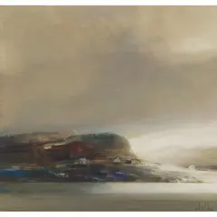 LUING by Ethel Walker, oil on board, sold Aug 2025