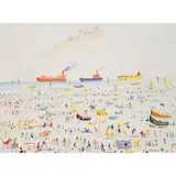 Simeon Stafford, TANKERS IN MOUNTS BAY, oil on canvas