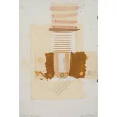Will Maclean, MIDDISH, BARCELONA, 1997, collage and pigment
