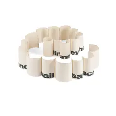 Ian Hamilton Finlay, EARTHSHIP, 1965, 19 screenprinted paper sheets stapled into a flexible sculpture in original printed cardboard box, from the edition of less than 50, published by Wild Hawthorn Press, Lanark