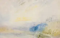 William Russell Flint, A SUNLIT VALLEY IN GREECE, c.1915, watercolour on paper