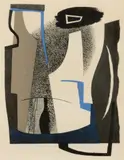 John Piper, INVENTION IN COLOUR - FROM THE BOOK 'DESIGN', 1937 (LEVINSON 10), lithograph, edition unknown, printed by The Curwen Press