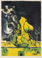 Graham Sutherland, THE ROCK (LA ROCHE), 1973-74 (Tassi 149), lithograph, 39/75