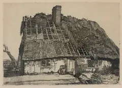 Graham Sutherland, NUMBER FORTY-NINE (TASSI 14), 1924, etching, from the total edition of 80, across three states
