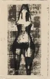 Reg Butler, NUDE WITH NEWSPRINT, 1955