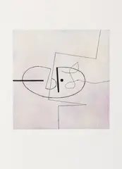 Victor Pasmore, IMAGE ON THE WALL B, 1992, etching with colour aquatint, 12/50