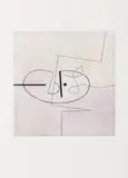 Victor Pasmore, IMAGE ON THE WALL B, 1992, etching with colour aquatint, 12/50