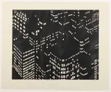 Yvonne Jacquette, NIGHTSCAPE, 1997, woodcut, AP 8/10