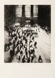 Bill Jacklin, CHANCE ENCOUNTER, GRAND CENTRAL , 2007, etching, 22/30