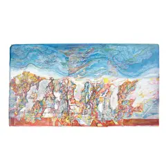 Leslie Hurry, FOUR LANDSCAPES, ink and watercolour on paper