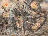 Michael Rothenstein, BIRDS NESTS & SUN FLOWERS, 1941