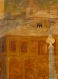 Piotr Potworowski, SIENA TOWNSCAPE, 1955-1957
