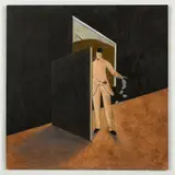 Andrew Lanyon, THE CONJUROR, 1979/80, oil on card