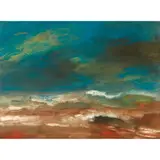 Albert Houthuesen, INCOMING TIDE, EVENING, c.1965, oil on board