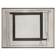 Prunella Clough, SMALL GATE PAINTING 2, 1980, oil on canvas