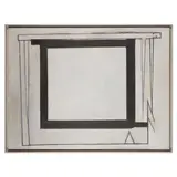 Prunella Clough, SMALL GATE PAINTING 2, 1980, oil on canvas