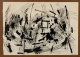 Harold Cohen, UNTITLED, 1957, pen and ink on paper
