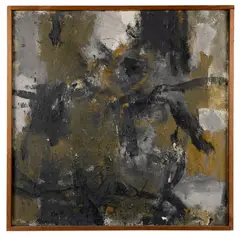 Harold Cohen, UNTITLED, 1959, oil on canvas