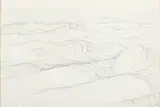 Karl Weschke, THE SEA, 1967, pencil on paper
