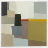 Michael Canney, INTERLOCK, 1990, oil on canvas board
