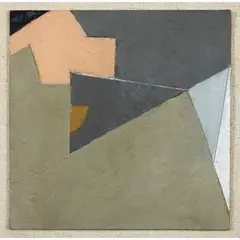 Michael Canney, ABSTRACT COMPOSITION, c.1950s, oil on board