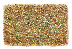 Tadek Beutlich, 3-D POINTILLISM, 2001, mixed media on papier-mâché board
