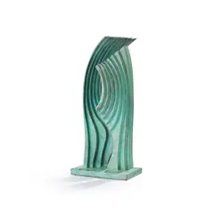 Brian Willsher, THE SECRET, verdigris bronze