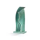 Brian Willsher, THE SECRET, verdigris bronze