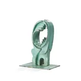 Brian Willsher, DOPPEL GANGER, verdigris bronze