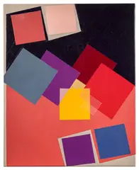 Colette Morey de Morand, OFFBEAT, 2014, acrylic on linen