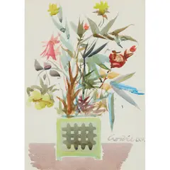 William Crosbie, STILL LIFE, watercolour