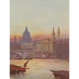 Frederick Edward Joseph Goff, LONDON BRIDGE, watercolour