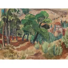 DAPHNI by William Wilson, watercolour and pencil, offered Oct 2025