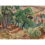 William Wilson, DAPHNI, watercolour and pencil