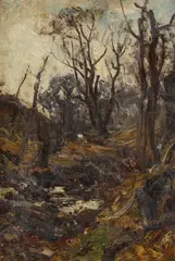 David Farquharson, GLEN - A STUDY, oil on canvas