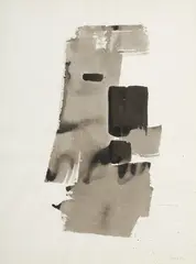 William Johnstone, UNTITLED (INK) - C.1975, ink and wash